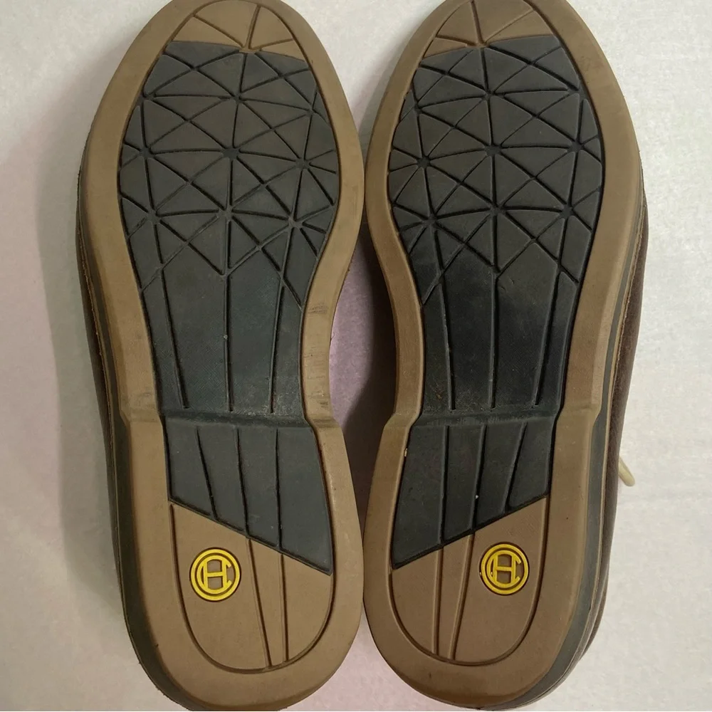 Cole Haan Dark Brown Leather Oxfords - Picture 4 of 6